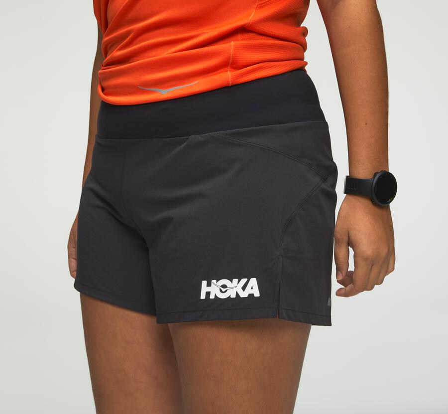 Hoka One One Performance - Women Shorts - Black,Australia GZY-973048